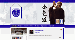 Desktop Screenshot of aikido-klub-praha.cz
