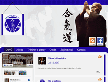 Tablet Screenshot of aikido-klub-praha.cz
